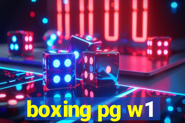 boxing pg w1